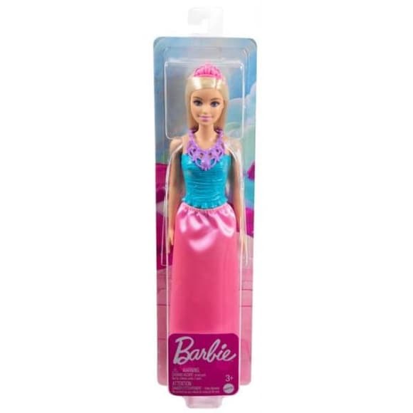 Лялька Barbie Дрімтопія Чарівна принцеса блондинка в рожевій спідниці (HGR00-HGR01)